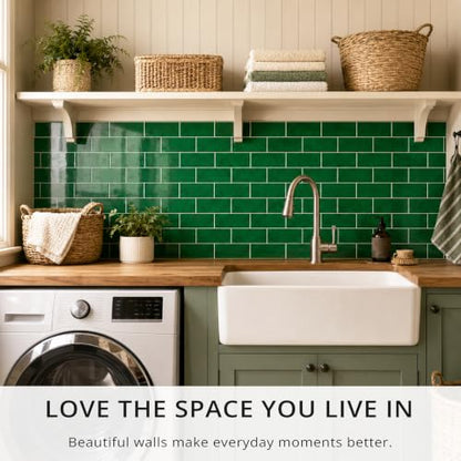100 Pieces Peel and Stick Backsplash for Kitchen (12.5 Sq Ft)