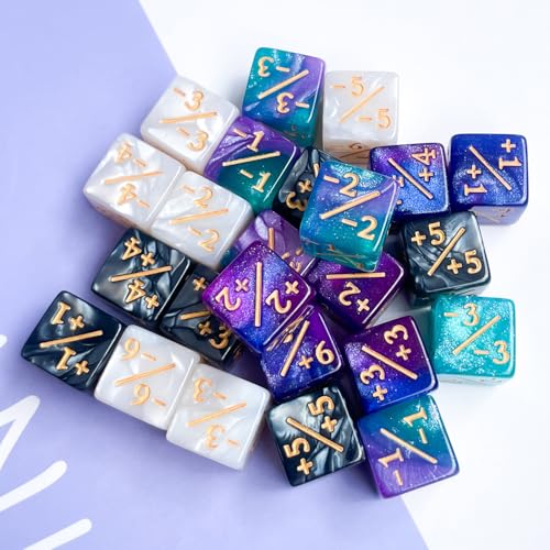 24Pieces Token Counter Dice (24 Count)