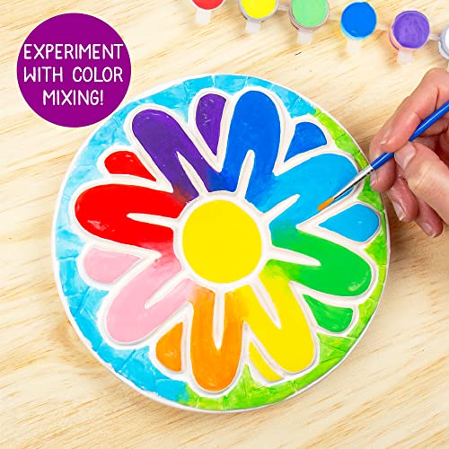 Mosaic Flower Garden Stepping Stone Kit