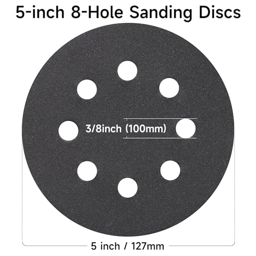 80PCS 5 inch Wet Dry Sanding Discs 320 (80 Count)