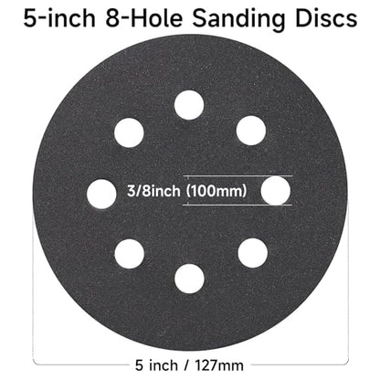 80PCS 5 inch Wet Dry Sanding Discs 320 (80 Count)
