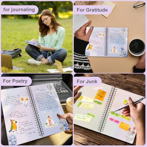 Colorful Spiral Notebook