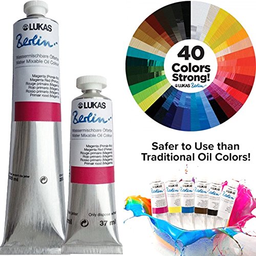 Berlin Pro Artists Water Mixable Oil Paint 37 ml Tube Mauve