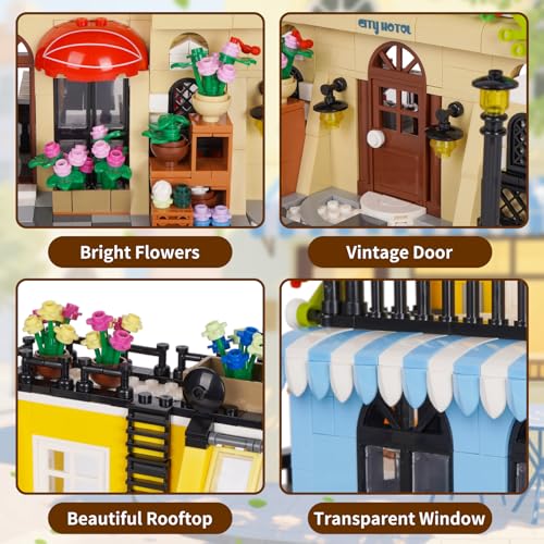 City Hotel Building Block Set