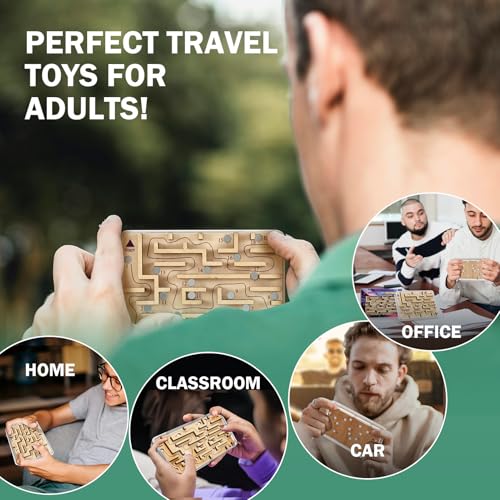 Handheld Fidget Puzzle Game for Kids and Adults