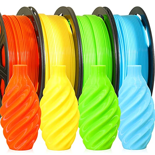 3D PLA 3D Printer Filament 4 in 1 Bundle (35.27 Ounce)