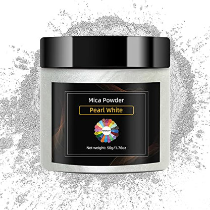 Pearl White Mica Powder for Epoxy Resin