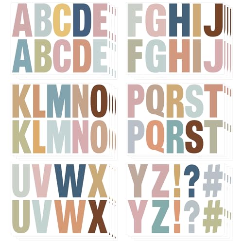 232 Pcs Large Boho Bulletin Board Letters