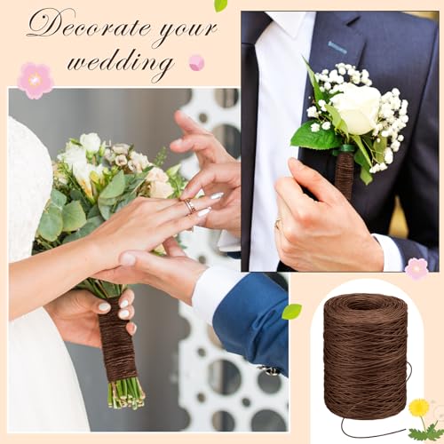 1345 Feet Floral Vine Bind Wire Rustic Craft Wire