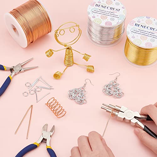 15 Gauge 220FT Aluminum Wire Anodized Jewelry Craft Making Beading Floral Colored Aluminum Craft Wire (220 Foot)
