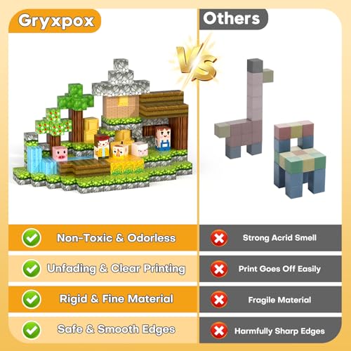 100pcs Magnetic Blocks (100 Count)