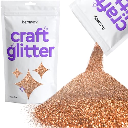 Craft Glitter Bronze Brown 100g Microfine Glitter (3.5 Ounce)
