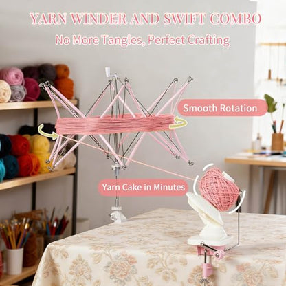 Yarn Winder and Swift Combo