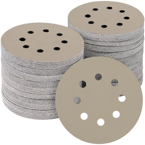 50PCS 5 Inch Sanding Discs 5000 Grit Random Orbit Sander Sandpaper (50 Count)