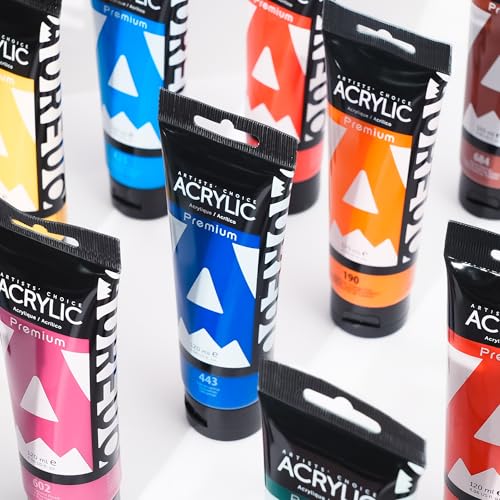 Primary Cyan Acrylic Paint (4 Fl Oz)