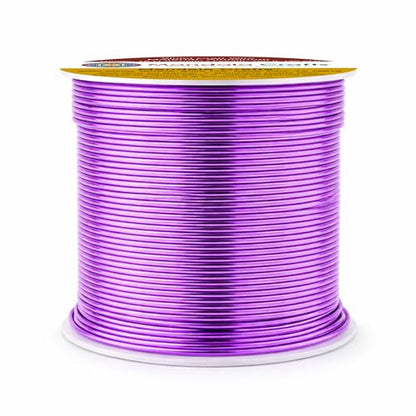 18 Gauge Violet Anodized Aluminum Craft Wire (100 Foot)