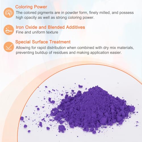 Iron Oxide Powder Concrete Pigment 325 Mesh 3.5oz (28.2 Ounce)