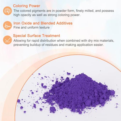Iron Oxide Powder Concrete Pigment 325 Mesh 3.5oz (28.2 Ounce)