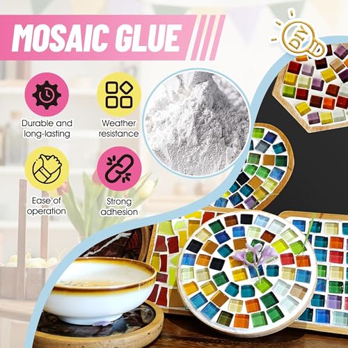 Mosaic Grout with Tile Tools