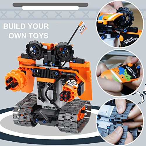 STEM Remote Control Building Kit 3 in 1 RC Tracked Racer
