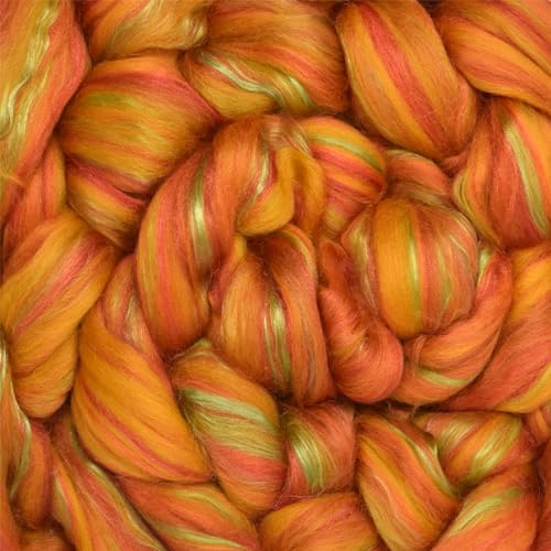 Merino Silk Luxe Tonal Designer Blend. Superfine Merino