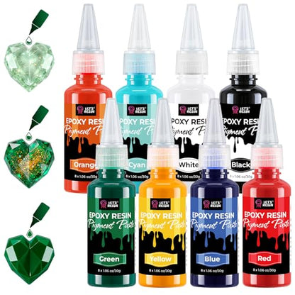 8 Color Resin Pigment Paste (8.48 Count)