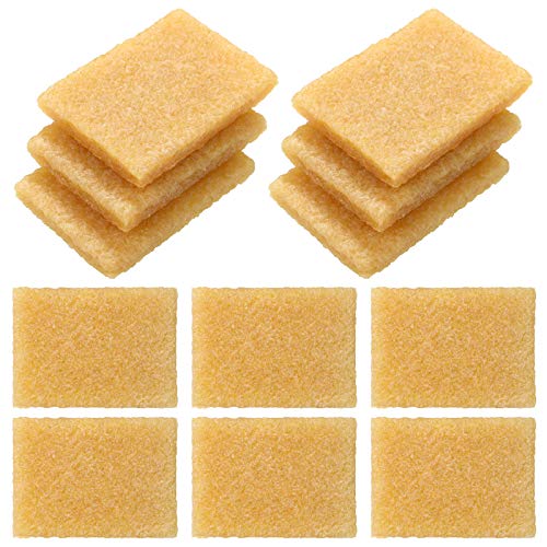 12 Pieces Glue Residue Pick up Eraser Rubber Cement Eraser Cleaning Rubber for Removing Adhesive and Residues from Paper Plastic and More (12 Count)