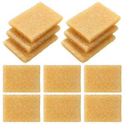 12 Pieces Glue Residue Pick up Eraser Rubber Cement Eraser Cleaning Rubber for Removing Adhesive and Residues from Paper Plastic and More (12 Count)