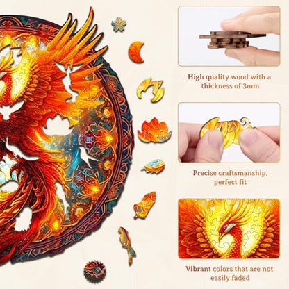 Wooden Puzzle for Adult (100 Count)
