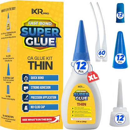 Thin CA Glue Super Glue (12 Count)