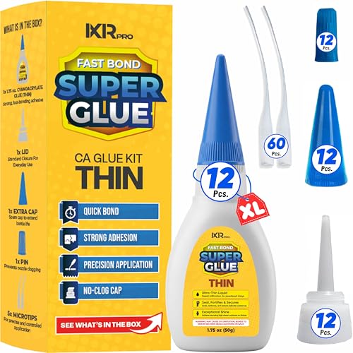 Thin CA Glue Super Glue (12 Count)
