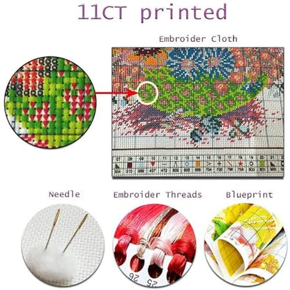 Cross Stitch Kits Stamped Full Range of Embroidery Kits