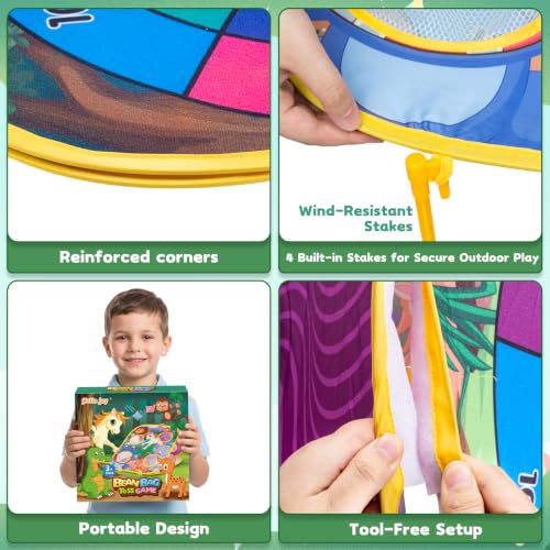 Animal Bean Bag Toss Game