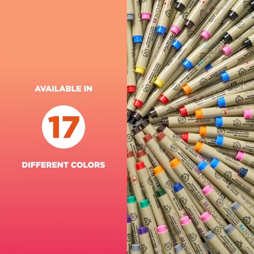 Pigma Micron Graphic & Brush Fineline Pens (8 Count)