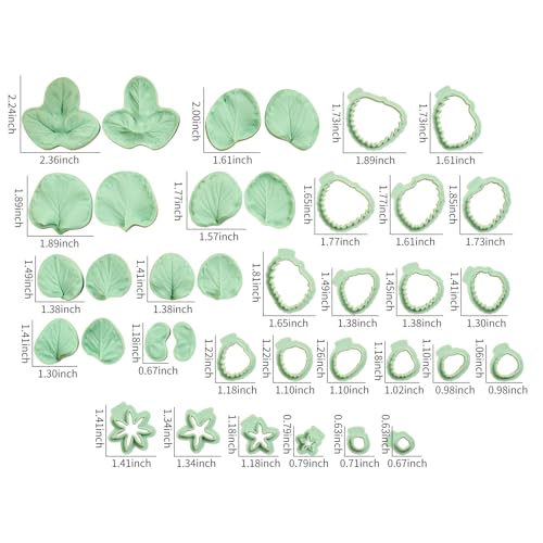 Professional Flower Fondant Mold Set