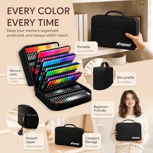 Acrylic Paint Markers (168 Count)