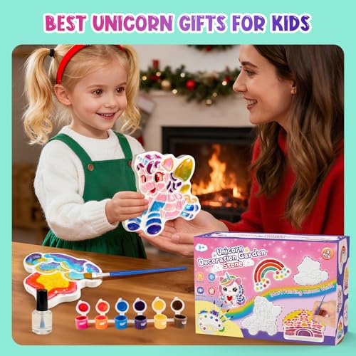 Unicorn Stepping Stones Painting Kits For Kids