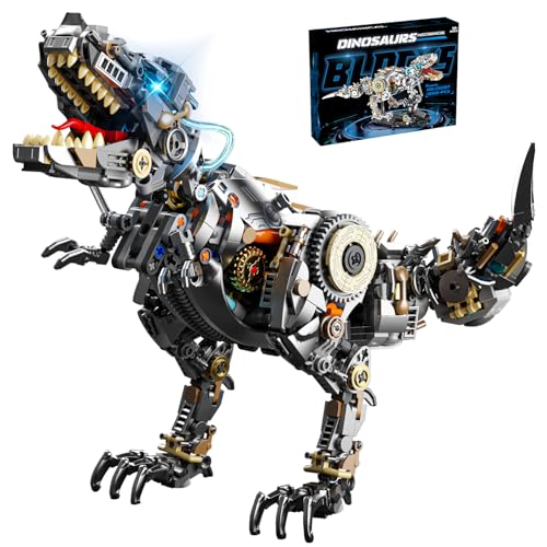 Mechanical Tyrannosaurus Rex Building Set with Light