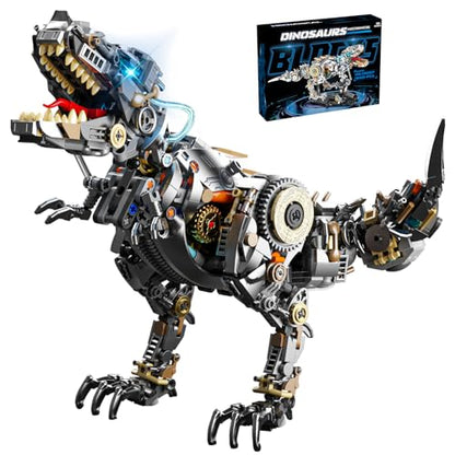 Mechanical Tyrannosaurus Rex Building Set with Light