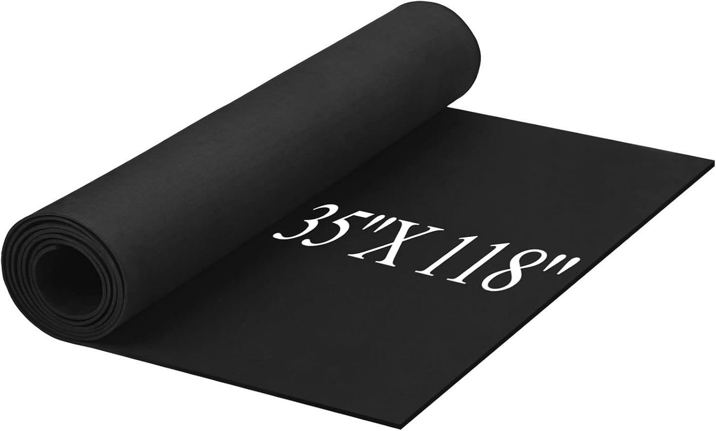 Frienda 35 x 118 Inch Large Eva Foam Sheet Black Eva Foam Cosplay Foam Padding Thick Roll Non Slip for Costumes Armor DIY Craft Projects (6 mm Thick) - Crafty Corner