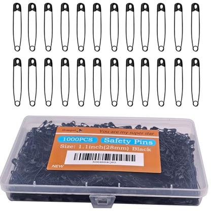 1000PCS Safety Pins (1000 Count)