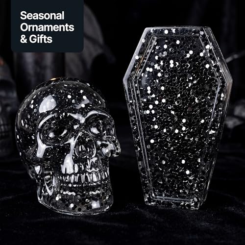 Craft Glitter Black 100g Super Chunky Glitter (3.5 Ounce)