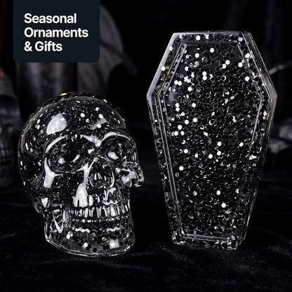 Craft Glitter Black 100g Super Chunky Glitter (3.5 Ounce)