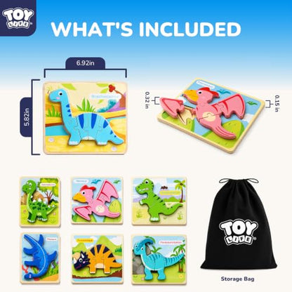 Toddler Puzzles Ages 2 (7 Count)