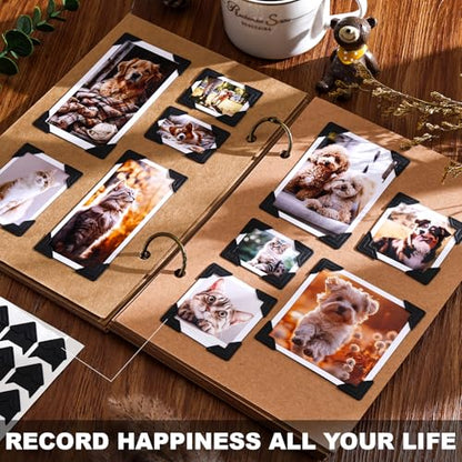 360 Pcs Photo Corners Self Adhesive