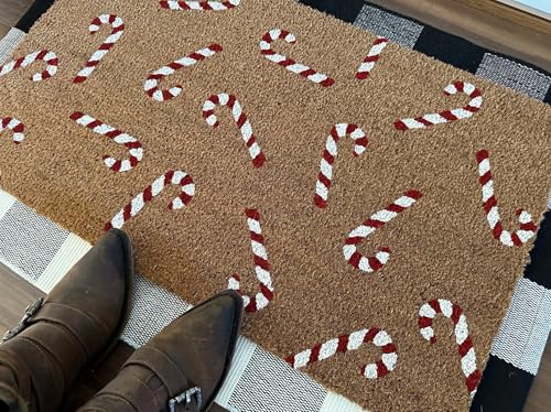 Christmas Stencils for Door Mats 23.6" Christmas Doormat Stencils (11 Count)