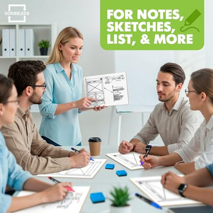 Small Dry Erase Whiteboards for Students (6 Count)