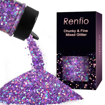 2 Sizes Glitter