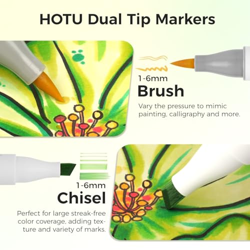 120 Colors Alcohol Markers