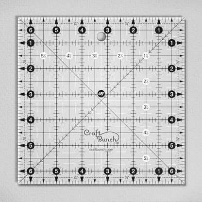 Non Slip Square Quilt Template Ruler